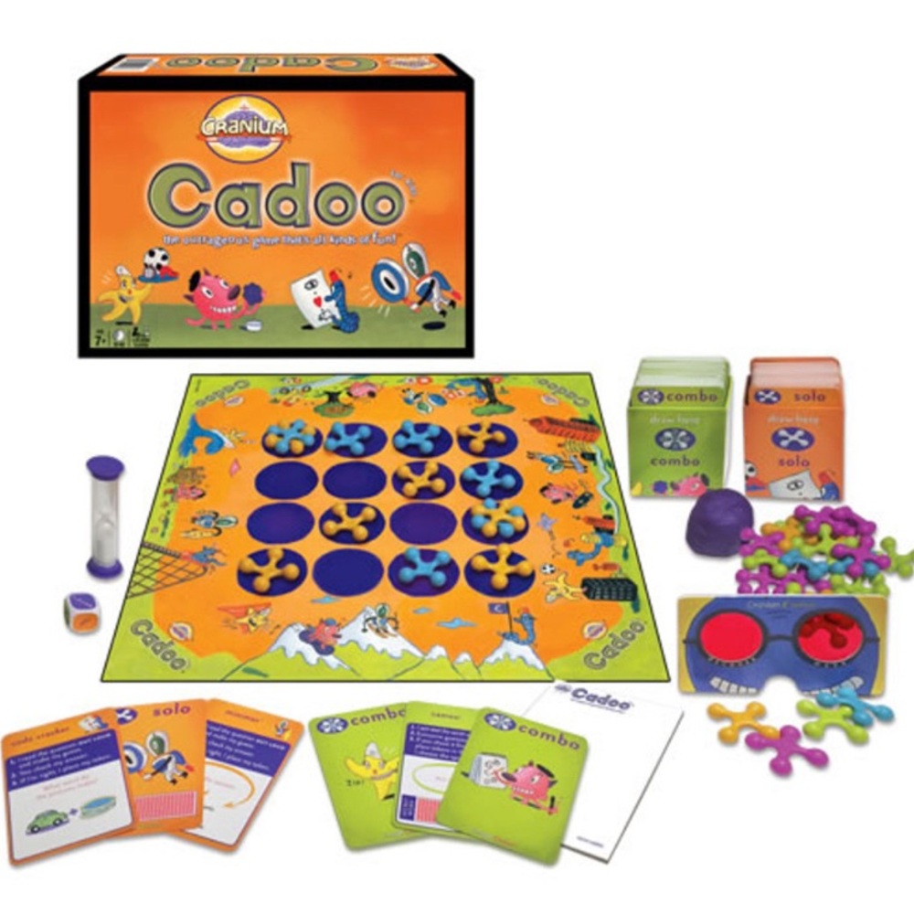 Vintage Original!!! 2001 Sealed Cranium Cadoo Board Game Game of the Year